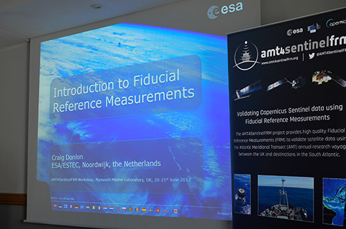 Presentation slide for Fiducial Reference Measurements